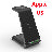 3 In 1 Fast Charging Station Wireless Charger Stand Wireless Quick Charge Dock For Phone Holder